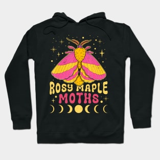 Moth maple insect lamp lepidopterist collector wildlife Hoodie